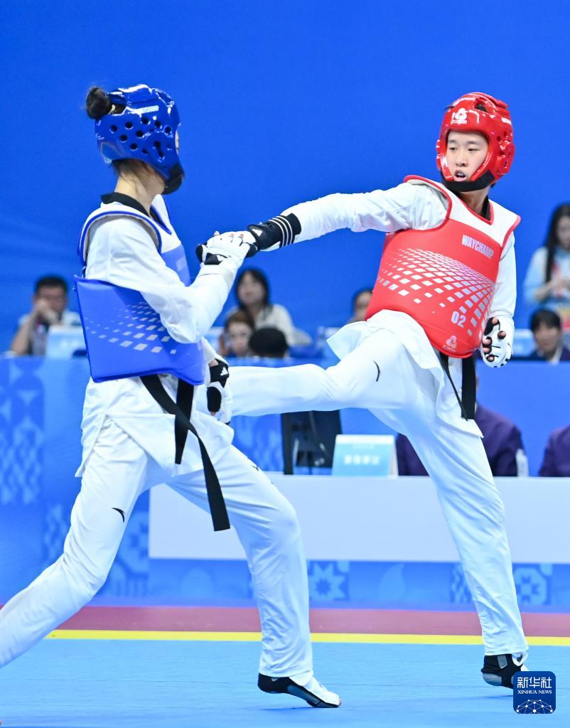 傅晓璐夺冠, 举行的第十, 跆拳道